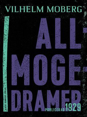 cover image of Allmogedramer
